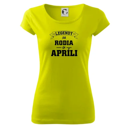Legendy sa rodia v apríli