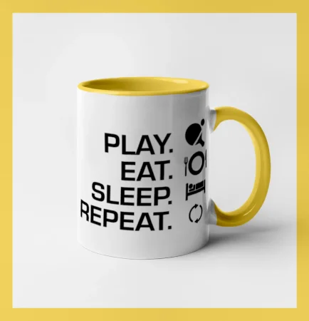 Stolný tenis - eat sleep