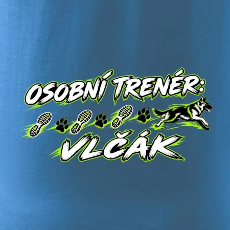 Osobní trenér vlčák - běžecký motiv