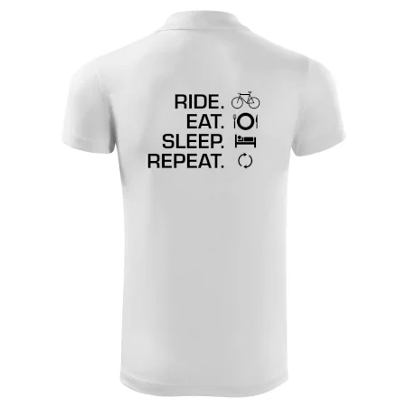 Ride Eat Sleep Repeat bicykel