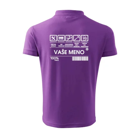 Vaše meno - čiarový kód