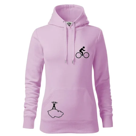 Mapa ČR + kolo na prsu