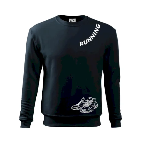 Running nápis šikmo