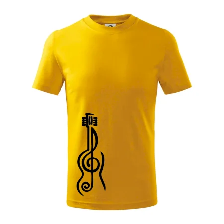 Husľový kľúč gitara