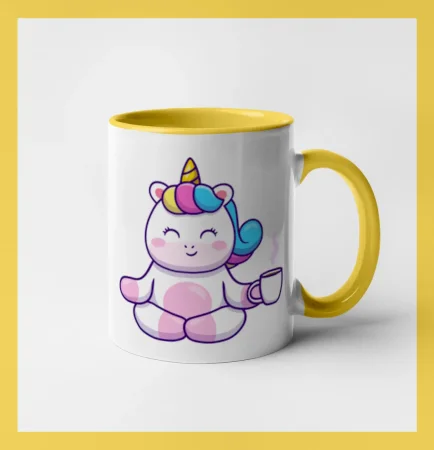 Yoga - jednorožec káva