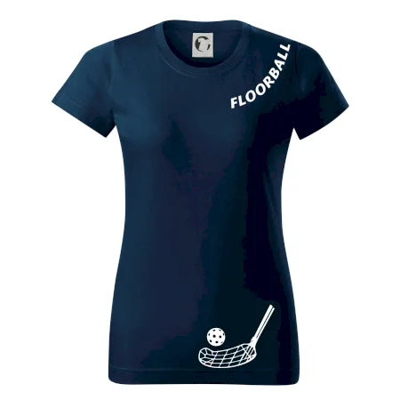 Floorball nápis šikmo