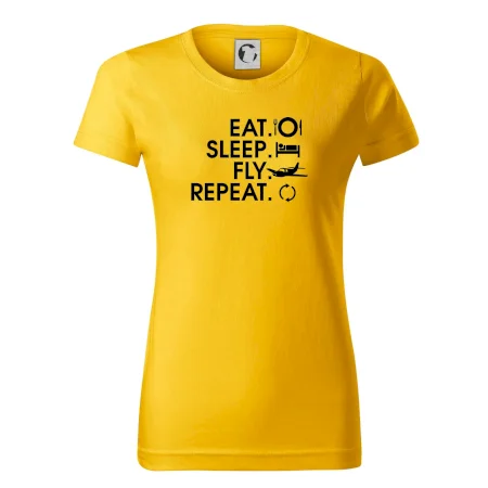 Eat sleep fly repeat