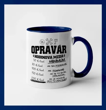 Hodinová mzda - opravár