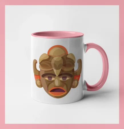 Mayové maska černoch