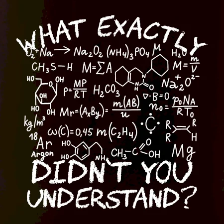 What exactly didnt you understand Chemistry