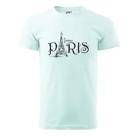 Paris nápis Eiffelovka rovný