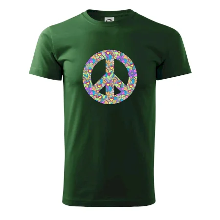 Peace symbol mandela