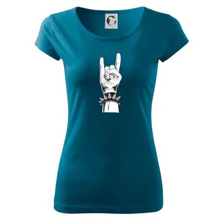 Rock ruka s náramkom