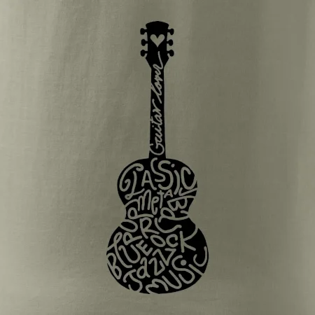 Gitara - názvy hudobných štýlov