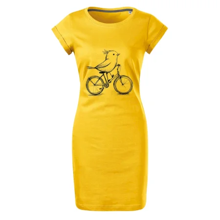 Vtáčik na bicykli