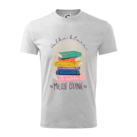 Holka, ktorá miluje čítanie