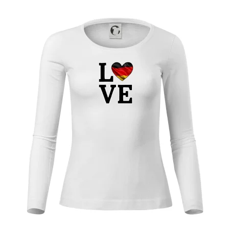 Love Nemecká vlajka
