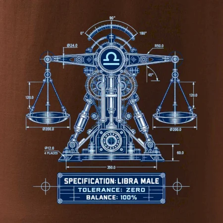 Váhy Engineering of Libra technický motiv
