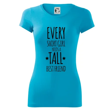 Every short girl needs a tall best friend