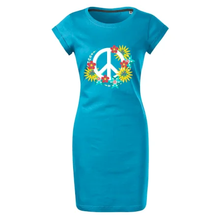 Peace symbol abstraktný