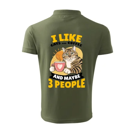 I like cats and coffee and maybe 3 people