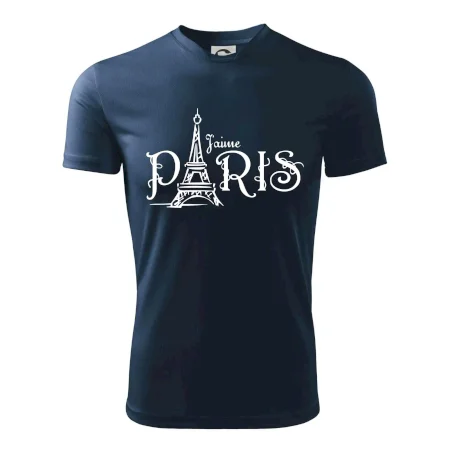 Paris nápis Eiffelovka rovný