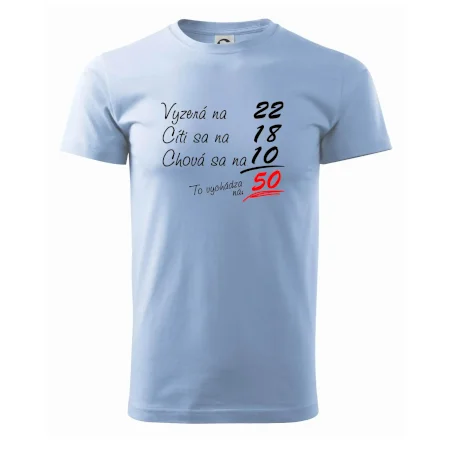 Vyzerá, cíti sa, chová sa - 50 rokov