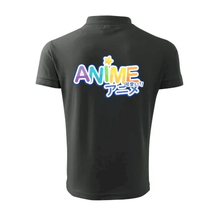 Anime nápis dúhový