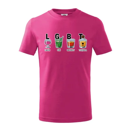 LGBT -  Likér, Gin, Brandy, Tequila