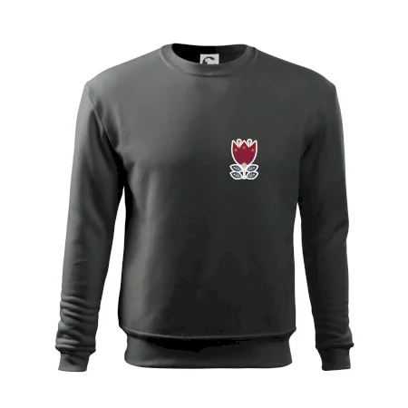 Folklór na prsníku kvetina štvorlistá