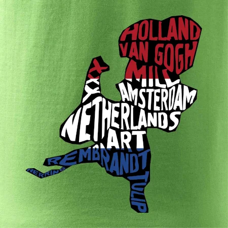 Mapy - názvy miest - Holandsko