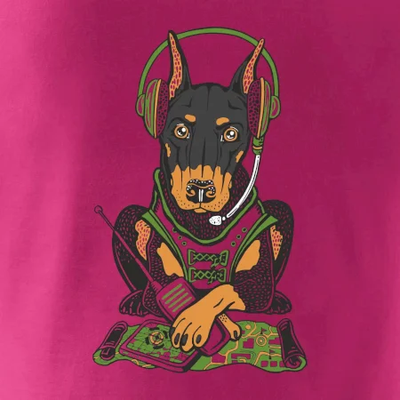 Bojový doberman (Pecka design)