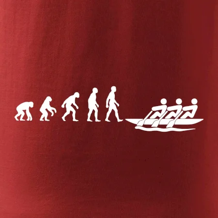 Evolúcia veslovanie 3 ľudia