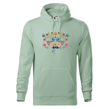 Folklór - dva farebné vtáčiky