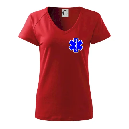 Rescue - Hviezda na prsníku + nápis na chrbte