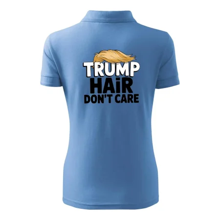 Trump hair dont care
