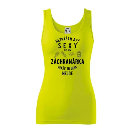 Neznášam byť sexy ale som záchranárka