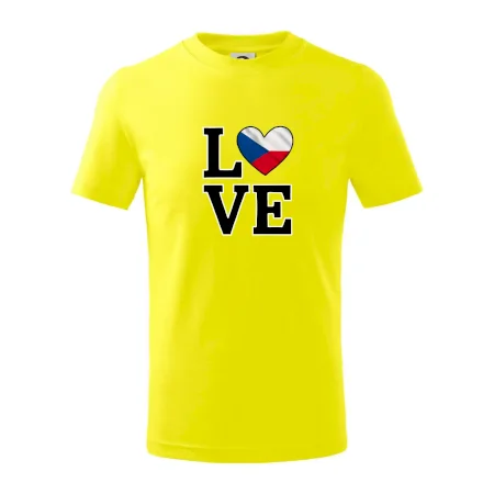 Love Česká vlajka