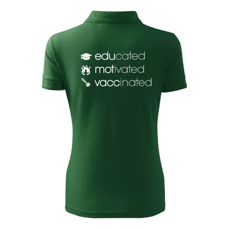 Educated motivated vaccinated