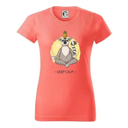 Yoga - keep calm kreslený