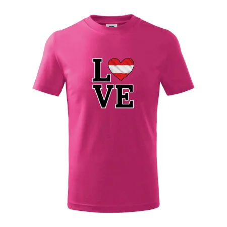 Love Rakúska vlajka