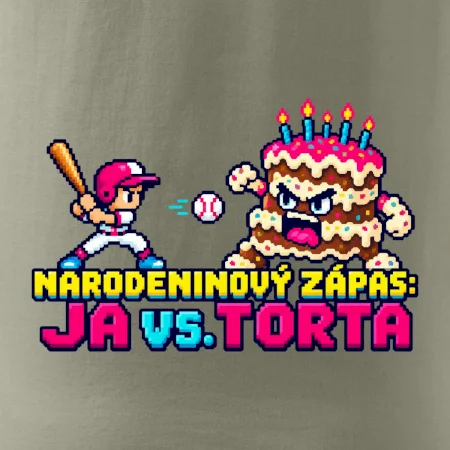 Narodeninový zápas ja proti torte
