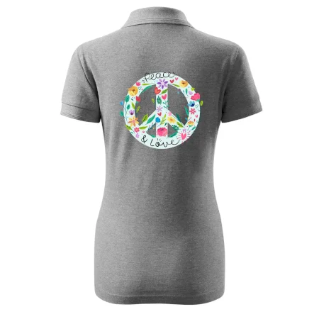 Peace and love symbol