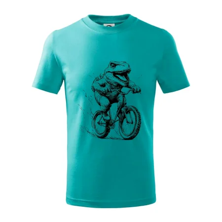 Naštvaný Dinosaurus na bicykli