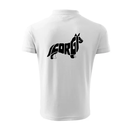 Corgi - nápis v tele