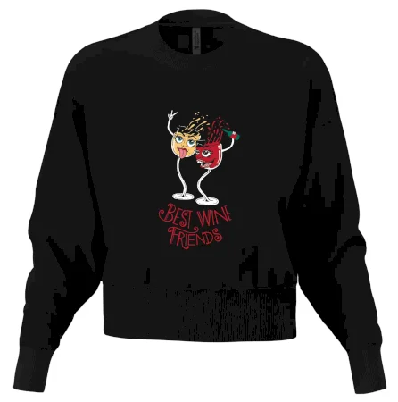 Best wine friends dancing (Pecka design)