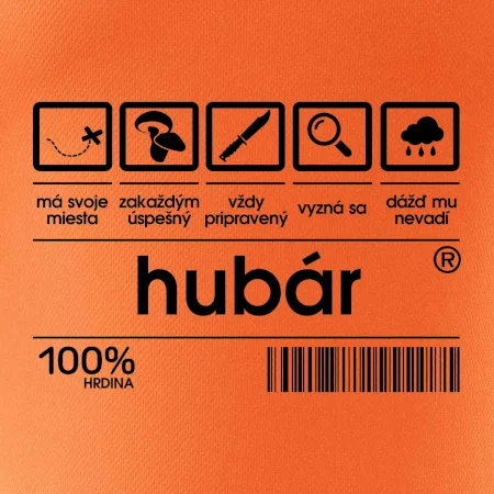 Čiarový kód - Hubár