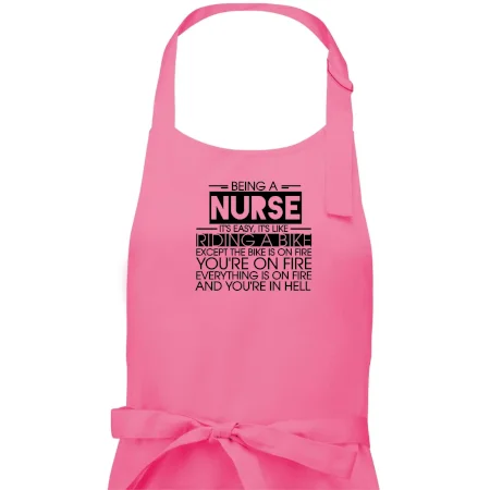 Being a nurse - bike