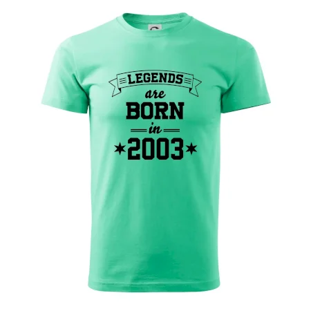 Legends are born in 2003