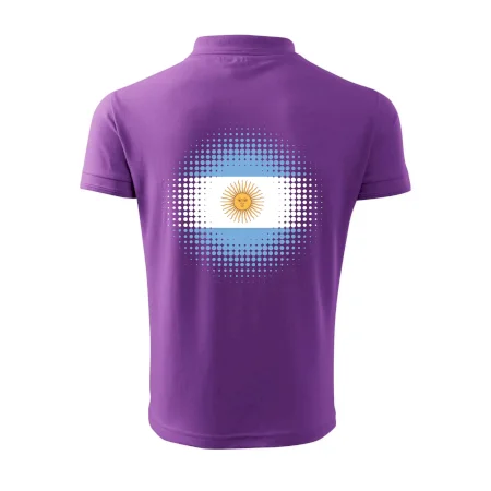 Argentína vlajka bodkovaná